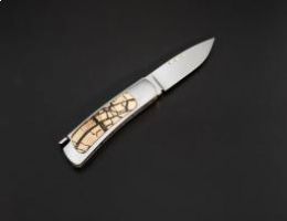 Tail Lock Crosscut Mammoth Tusk