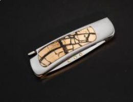 Tail Lock Crosscut Mammoth Tusk