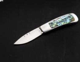 Mosaic Abalone Slip Joint with Dellana Dots