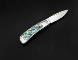Mosaic Abalone Slip Joint with Dellana Dots