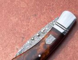 Damasteel and Ironwood Tuxedo with shield