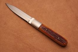 Jigged Bone Amber Stag Dagger
