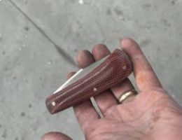 Canvas Micarta Lanny's CLip