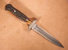 Takefu Suminagashi Amber Stag Dagger