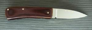 Maroon Micarta Slip Joint